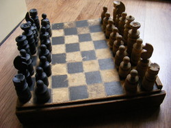 Régi fa sakk készlet 1959-ből