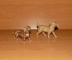Német  porcelán kutya pár 2 db figura egyben (po-1)