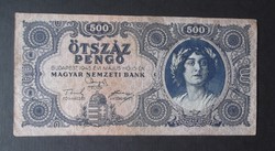 500 pengő 1945 - betűhibás