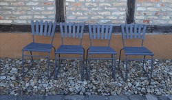 Retro csővázas kerti székek