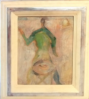Tóth Menyhért (1904 - 1980) : Bűvész   1960 körül