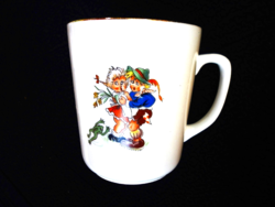 Zsolnay messenger frog cup, mug 238.