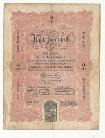 1848 as 2 forint Kossuth bankó papírpénz bankjegy 48 49 es szabadságharc pénze hw79947