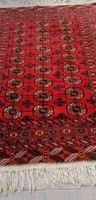 Hand-knotted turkmen bokhara skittles nomadic rug .. Negotiable!