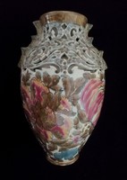 Fischer Budapest majolica decorative vase