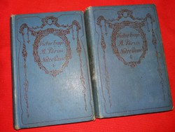 Antik klasszikus könyv Victor Hugo :: A Párizsi Notre Damme I-II. a képek szerinti ATHENEUM