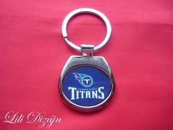 Tennessee titans / nfl metal keychain
