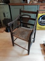 Gondolkodó szék, kézzel faragott karosszék  1843 - ból