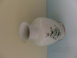 Hollóházi váza 503 jelzéssel régi darab, átmérője 11 cm, magassága 16 cm.
