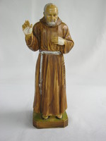 Monk friend father statue
