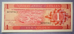 Holland-Antillák 1 Gulden 1970 Unc