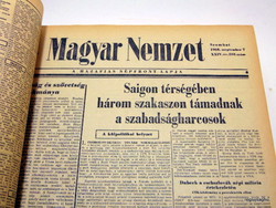 1968 szeptember 7  /  Magyar Nemzet  /  1968-as újság Születésnapra! Ssz.:  19585