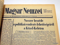 1968 szeptember 17  /  Magyar Nemzet  /  1968-as újság Születésnapra! Ssz.:  19592
