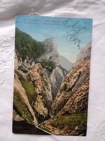 FOGLALT!!! Antik képeslap Vág völgye Maninszoros 1913