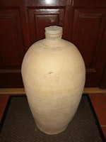 Antik amfóra, olajtartó edény dugóval 52 cm magas (4)