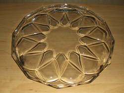 Üveg tortatál asztalközép kínáló 30 cm (afp)