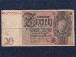 Németország Weimari Köztársaság (1919-1933) 20 birodalmi márka bankjegy 1929 (id52991)