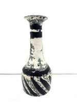 Gorka Lívia kerámia váza, jelzett, 21cm