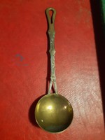 Antique copper ladle