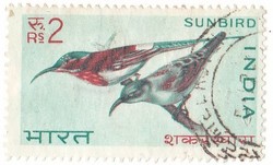 India traffic stamp 1968