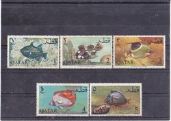 Katar forgalmi bélyegek 1965
