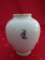 Drasche porcelán váza, magassága 8,5 cm. Vanneki! Jókai.