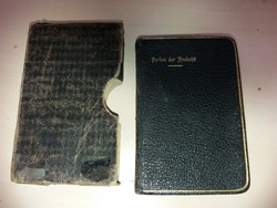 Antik Apró Biblia Vagy Énekeskönyv  1900'