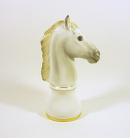 Herend, hussar (light) 17 cm hand-painted porcelain chess piece, flawless! (P112)