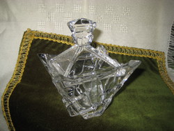 Glass bonbonnier, 10.5 x 12 cm