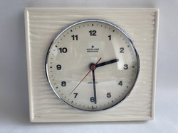 Vintage, retro, Junghans porcelain wall clock