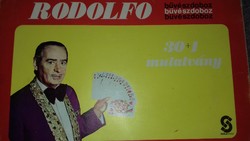 Rodolfo 30 + 1 stunt with 2 aluminum rodolfo coins
