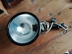 Steklámpa, régi lámpa eredeti foglalattal és vezetékkel