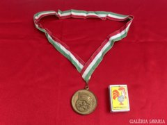 Retro mhsz medal with ribbon - 1972