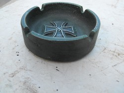 German imperial iron cross ashtray memorial museum replica metal bowl
