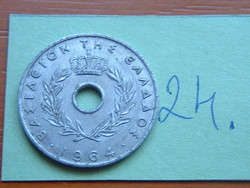 GÖRÖG 20 LEPTA 1964 Bern mint, Switzerland  ALU. 24.
