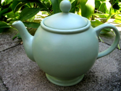 Large celadon ceramic jug and jug
