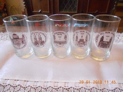 Souvenir glasses set