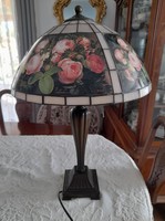 Tiffany lámpa  I.L.Jensen rózsáival
