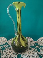 Gyönyörű muránói üveg kancsó váza