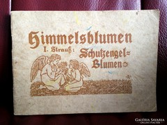 Himmelsblumen, gótbetűs antik képes könyvecske gyerekeknek