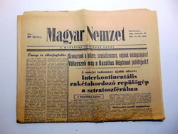 1963 február 24  /  Magyar Nemzet  /  50 éves lettem :-) Ssz.:  19285