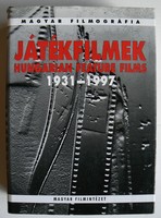 MAGYAR FILMOGRÁFIA, JÁTÉKFILMEK, HUNGARIAN FEATURE FILMS 1931-1997, KÖNYV KIVÁLÓ ÁLLAPOTBAN