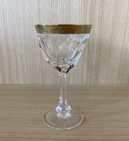 Moser Lady Hamilton aranyozott sherry pohár készlet (6db)