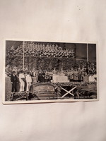 Adolf hitler and vw 1938 postcard