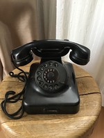 Hans Widmaier München 25 régi fekete bakelit telefon