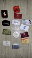 Vintage gyűjtői ritka mini/hotel szappan 13 darab együtt mini szappan