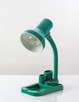 Retro desk lamp with writing pad
