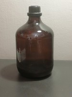Nagy méretű patika, labor üveg palack
