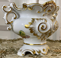 For one forint - Herend, Victorian patterned, richly gilded sugar bowl