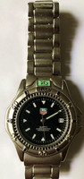 Tag heuer aquaracer men's black dial repk.Japanese textured quartz watch